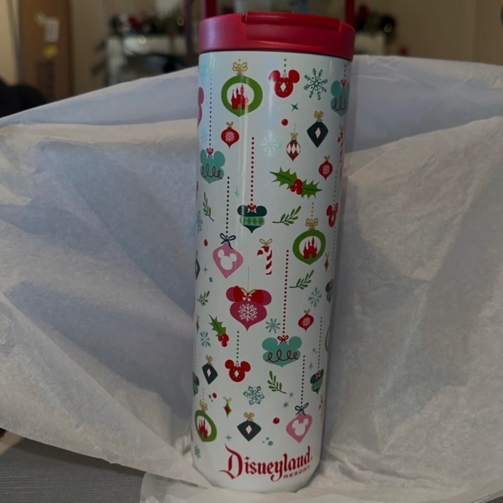 2023 Starbucks Disneyland Christmas Stainless Steel Travel Tumbler 16 oz NIB